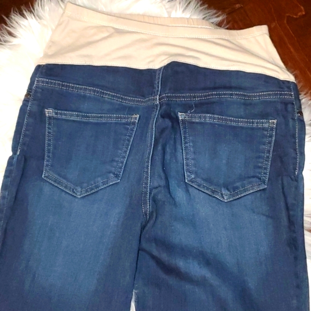 Maternity blue jeans - Picture 6 of 8